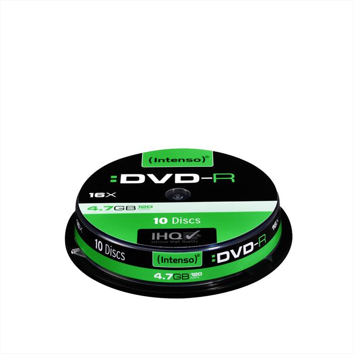 Intenso - Dvd-r 4,7gb Slim 10
