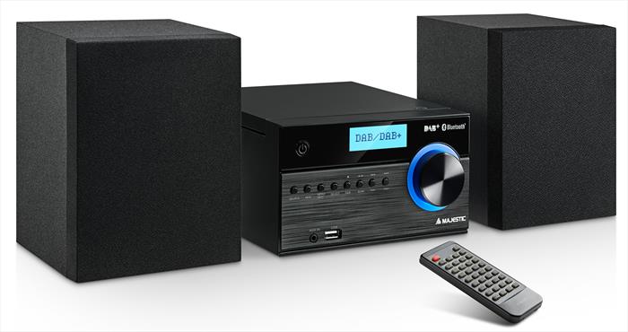Majestic - Ah 2350 Bt Mp3 Usb Dab-nero