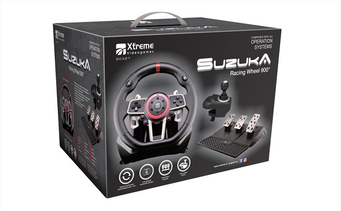 Xtreme - 6 In 1 Suzuka Racing Wheel 900-nero