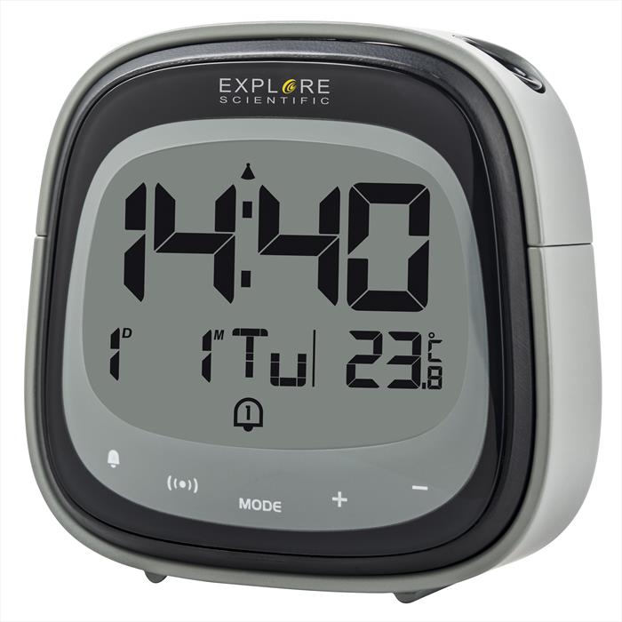 Explore Scientific - Rdp3007 Orologio Radiocontrollato Touch-silver