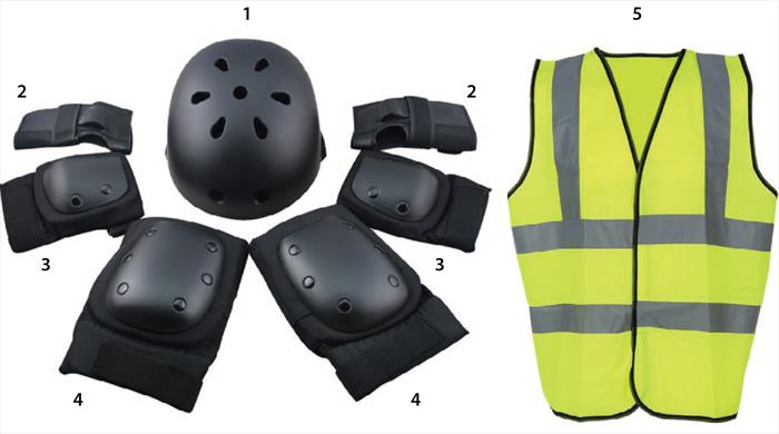 Xtreme - Iconbit Protector Kit (size M)-nero