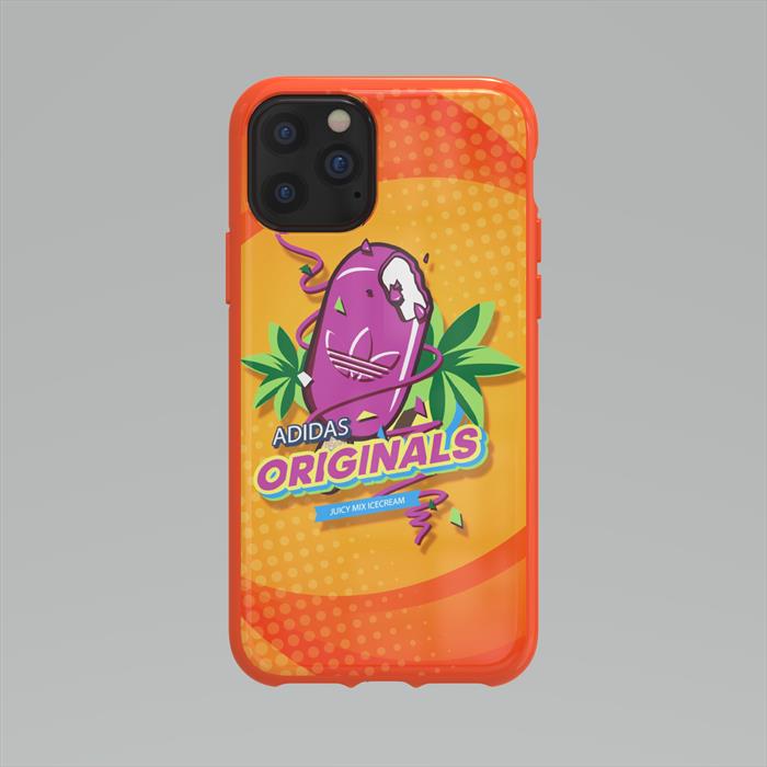 Celly - Ev7843 - Bodega Cover iPhone 11 Pro-arancione