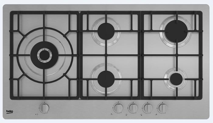 Beko - Piano Cottura A Gas Himl 95225 Sxe 0cm-inox