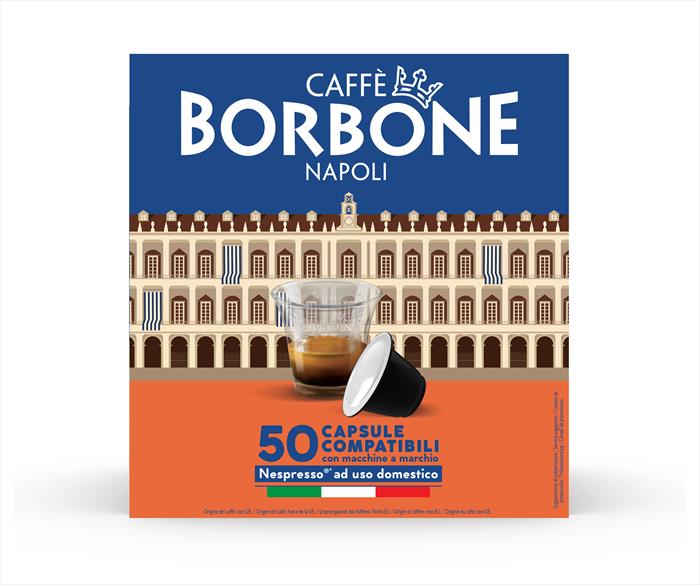Caffe Borbone - Miscela Suprema - Comp. Nespresso 50 Caps