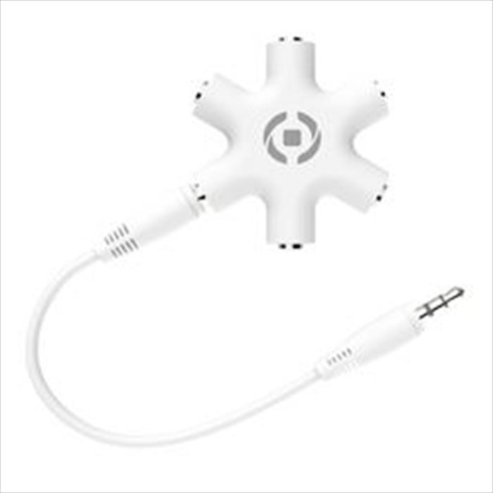 Celly - Mix5linein35wh - Mix 5 Input Jack 3.5mm-bianco