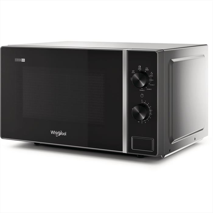 Whirlpool - Forno Microonde Cook20 Mwp 103 Sb-nero, Argento
