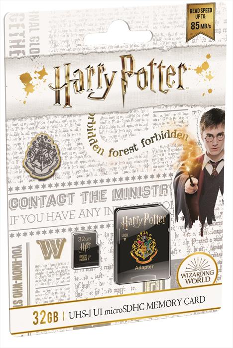 Emtec - Micro Sdhc+adattatore Uhs-i U1 Hogwartz-nero Hogwarts