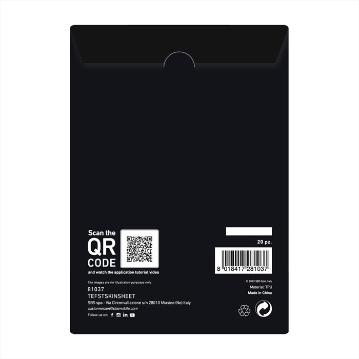 Sbs - Tefstskinsheet