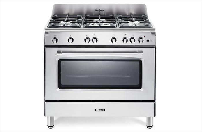 De Longhi - Cucina A Gas Mem 965 Xx Ed Classe A-acciaio Inox