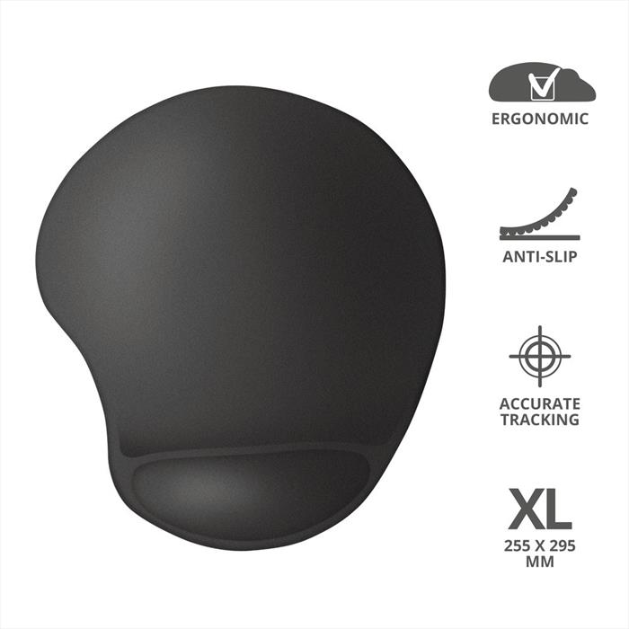 Trust - Bigfoot Xl Mousepad-black