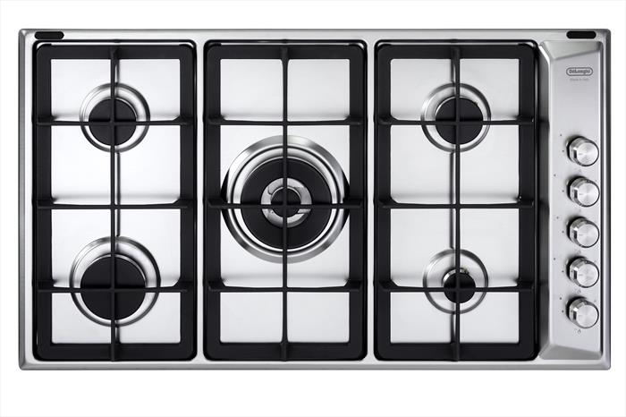 De Longhi - Piano Cottura A Gas Pli 59 Ghd 86cm-inox