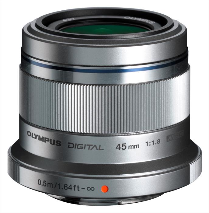 Olympus - M.zuiko Digital 45mm 1:1.8-silver