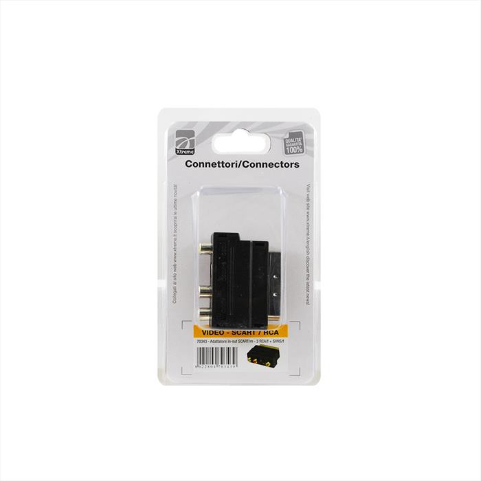 Xtreme - Adattatore Scart-nero