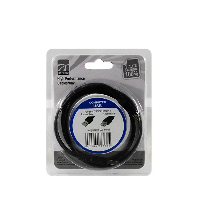 Xtreme - Cavo Usb 2.0-nero