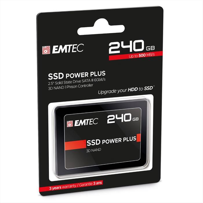 Emtec - Emtec Ssd Intern X150 240gb-nero