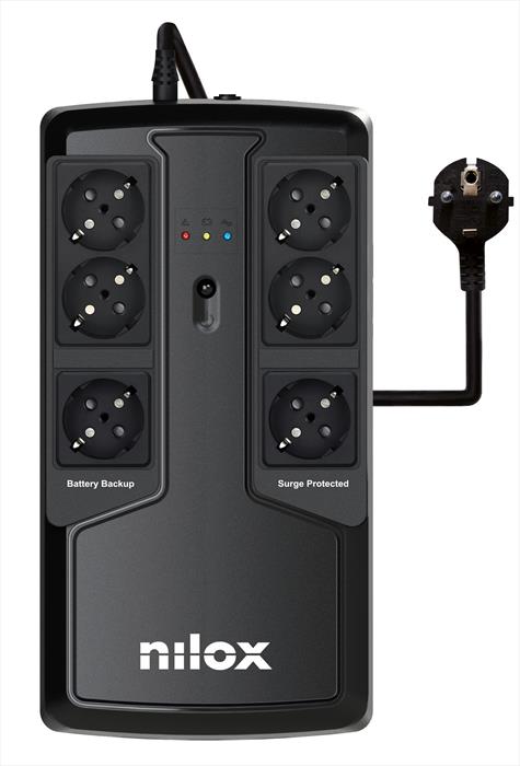 Nilox - Unità Ups - Office Premium Li 850 Va-nero