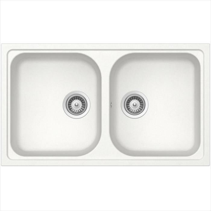Schock - Lavello Lneare Formhaus N200 2 Vasche-bianco