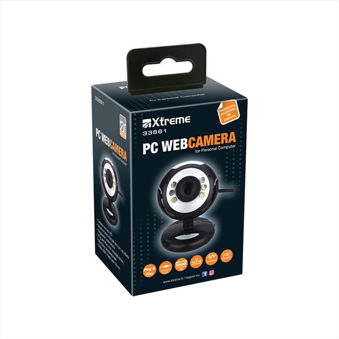 Xtreme - Pc Webcamera-nero