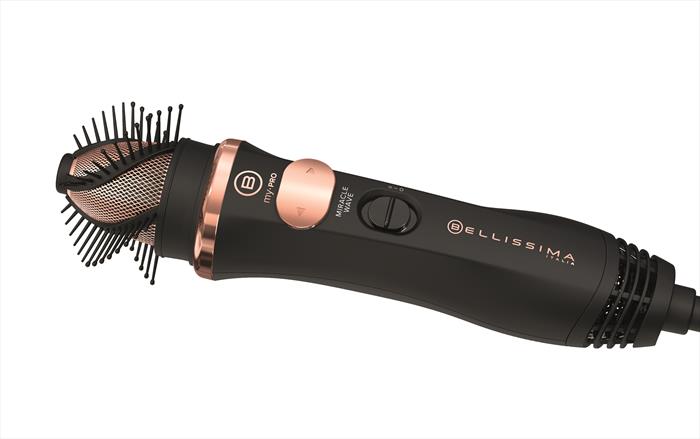 Bellissima Imetec - Spazzola Arriccia Capelli 11747-nero-rame