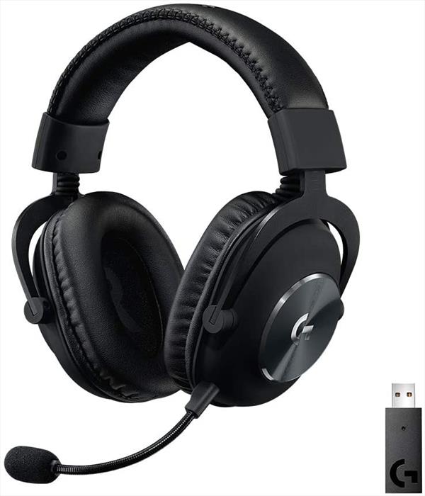Logitech - Cuffie Wireless G Pro X-nero