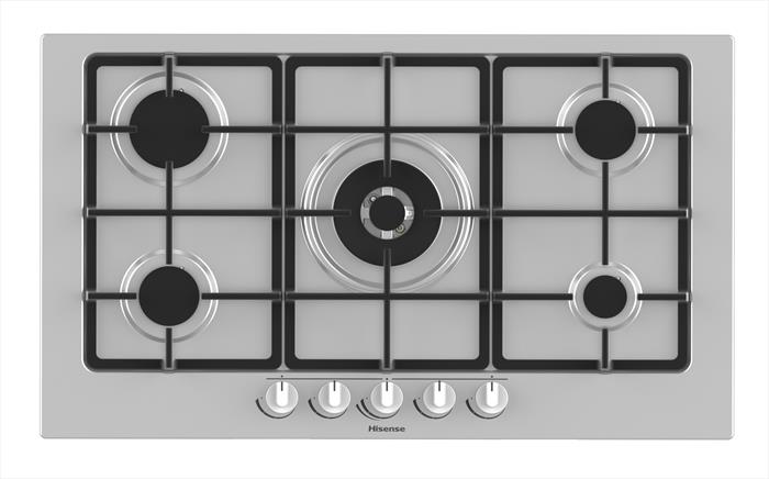 Hisense - Piano Cottura A Gas Gm973xf 86cm-inox