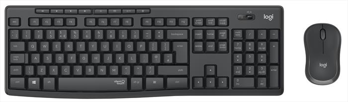 Logitech - Mk295 Silent-graphite