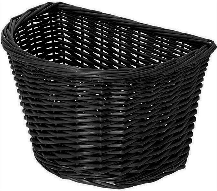 Ibike - Cb-8094 Cestino Vimini-nero