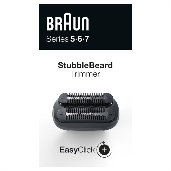 Braun - Easyclick Rifinitore Effetto Barba Incolta-nero Braun - Easyclick Rifinitore Effetto Barba Incolta-nero