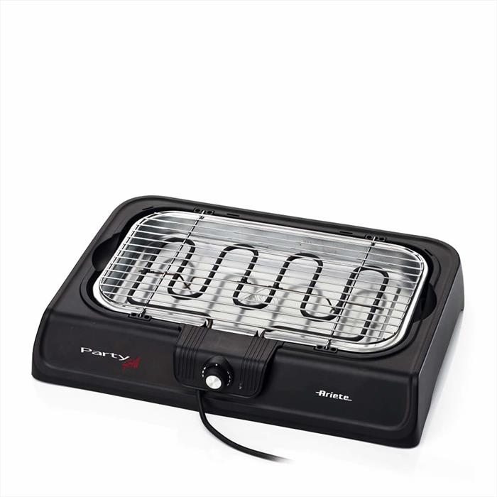 Ariete - 0723 Party Grill Barbecue Elettrico 2000w-nero