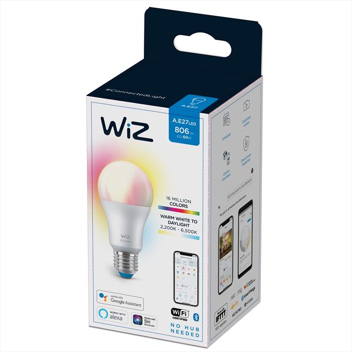 Wiz - Color Goccia Smerigliata 60w E27-white