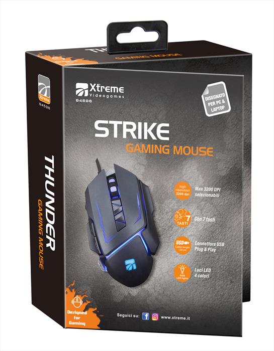 Xtreme - Strike Gaming Mouse-nero