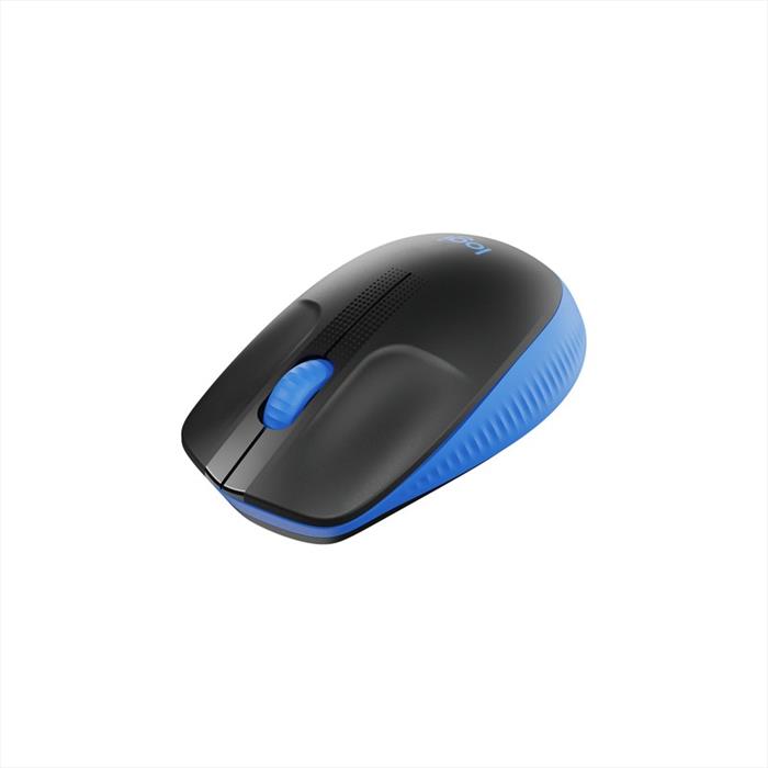 Logitech - M190 Full-size Wireless Mouse - Blue - Emea-nero/blu