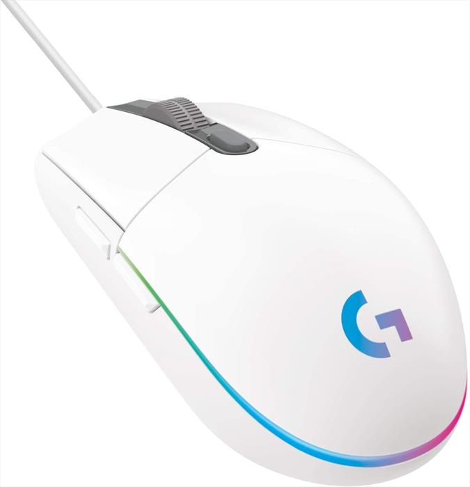 Logitech - G203 Lightsync-bianco