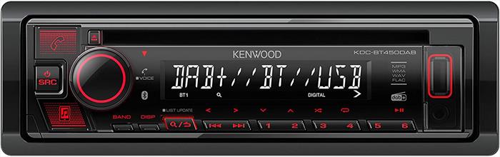 Kenwood - Kdc-bt450dab-nero