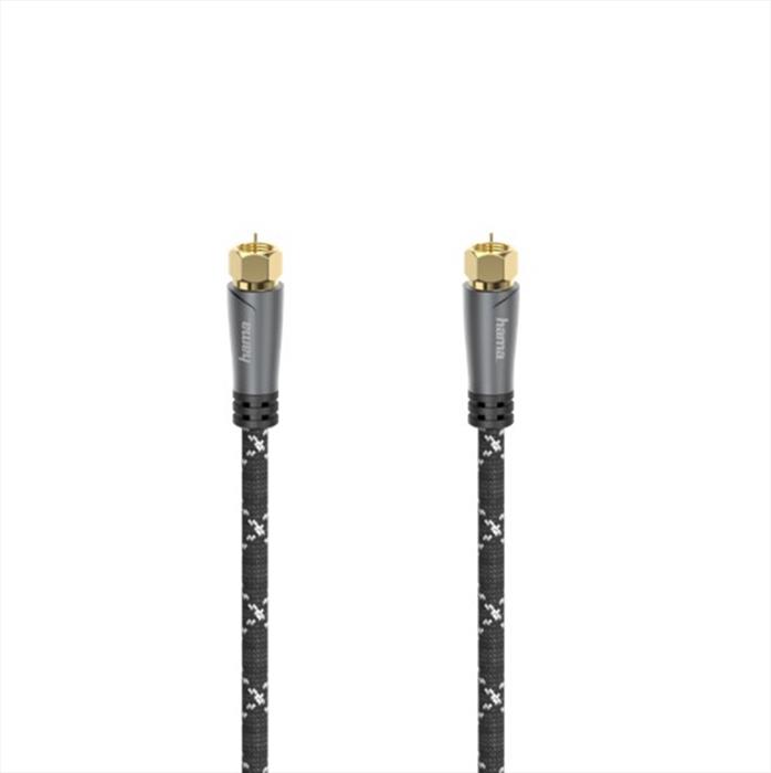 Hama - Cavo Sat-nero/silver