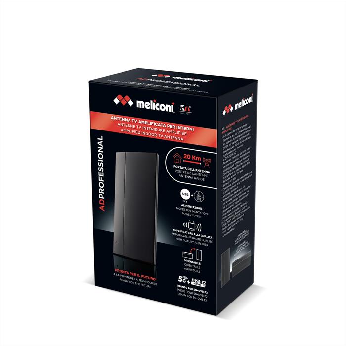 Meliconi - Ad Professional R1 Usb-nero