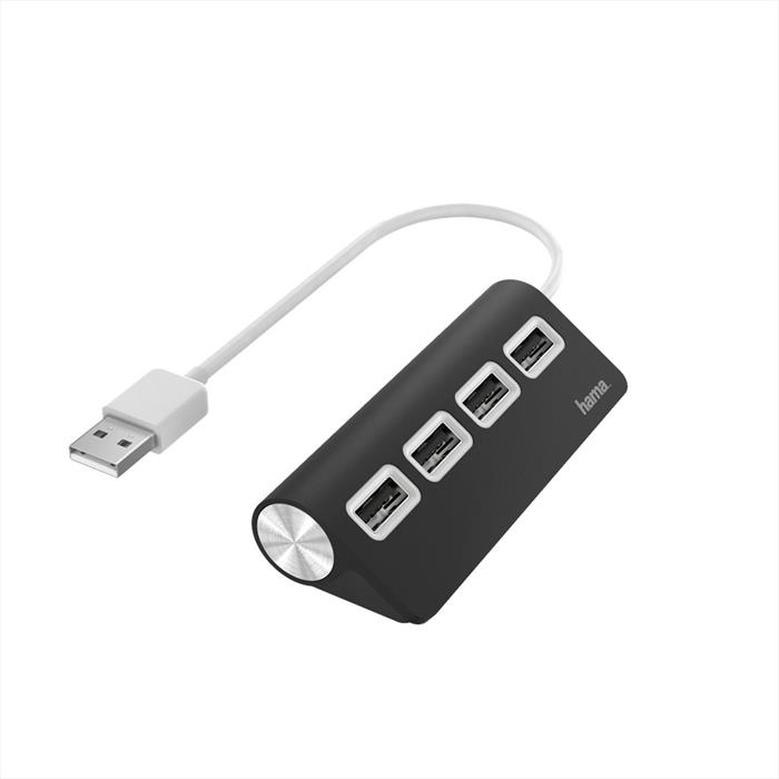 Hama - Hub Usb 2.0-nero