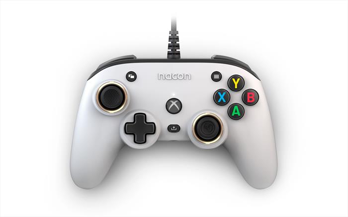 Nacon - Pro Compact Controller Licenza Ufficiale Xbox-bianco
