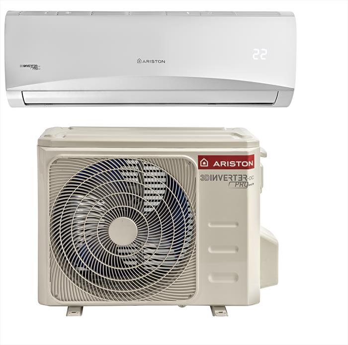 Ariston Prios R32 C 25 MUD0 9000 BTU climatizzatore monosplit inverter, classe A++/A+, SEER 6,3, SCOP 4, 156 kWh/anno, bianco