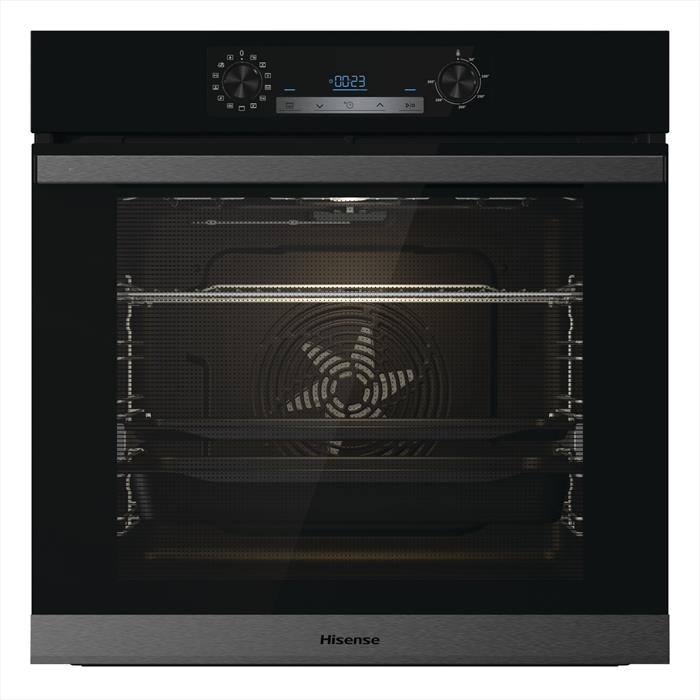 Hisense - Forno Incasso Elettrico Bsa65226ab Classe A-nero Con Inserti Black Inox