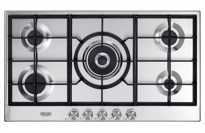 De Longhi - Piano Cottura A Gas Nsl 590 X 90cm-inox