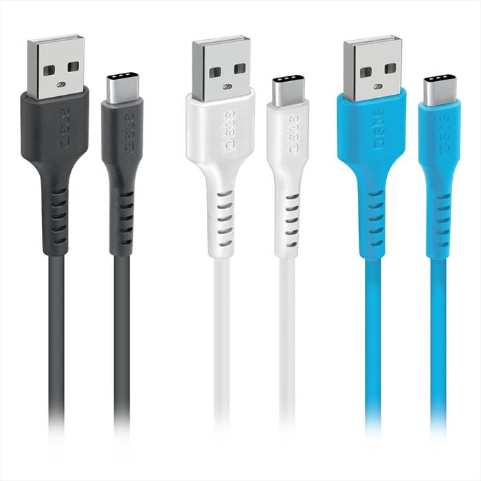 Sbs - Tekitusbc3x1wbk-bianco, Blu, Nero