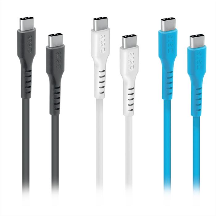 Sbs - Tekitcc3x1wbk-bianco, Blu, Nero
