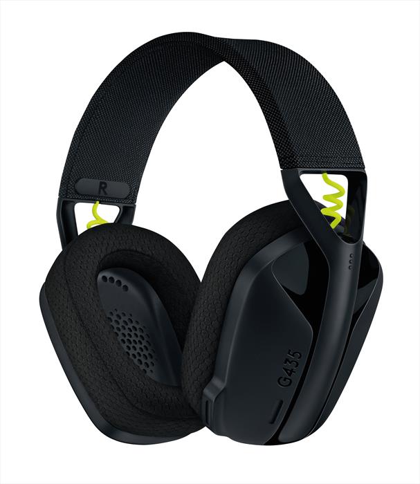 Logitech - G435 Lightspeed Wireless Gaming Headset-nero