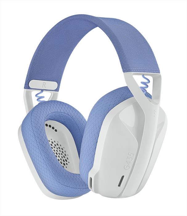 Logitech - G435 Lightspeed Wireless Gaming Headset-bianco