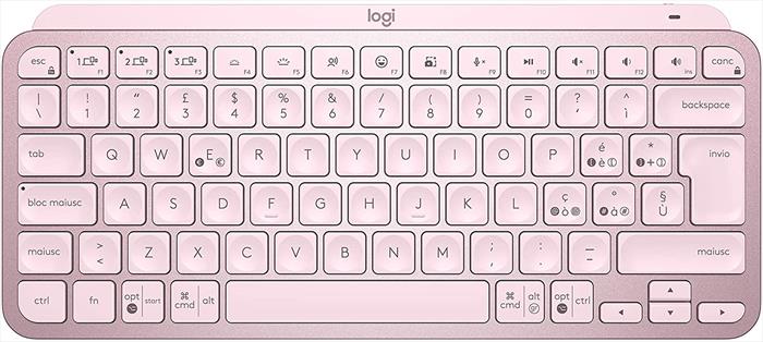 Logitech - Mx Keys Mini Minimalist Wireless-rosa