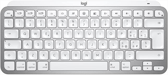 Logitech - Mx Keys Mini Minimalist Wireless Per Mac-pale Grey