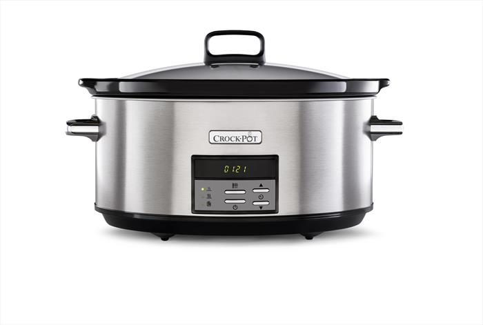 Crock Pot - Slowcooker Extra Large 7.5 Litri-silver