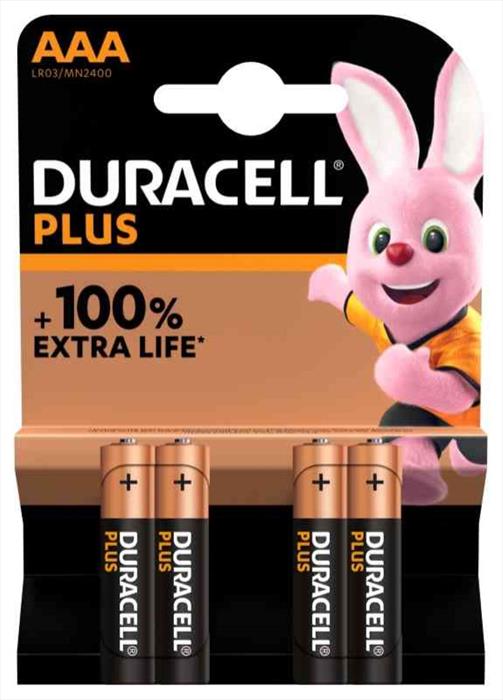 Duracell - Duracell Plus 100 Ministilo 4 Pezzi Blister Mn2400