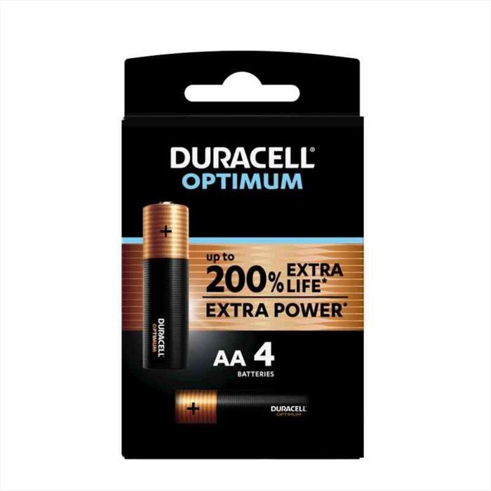 Duracell - Optimum Stilo Aa B4 - Rft